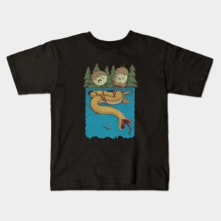 Rock shirt(with face) Kids T-Shirt